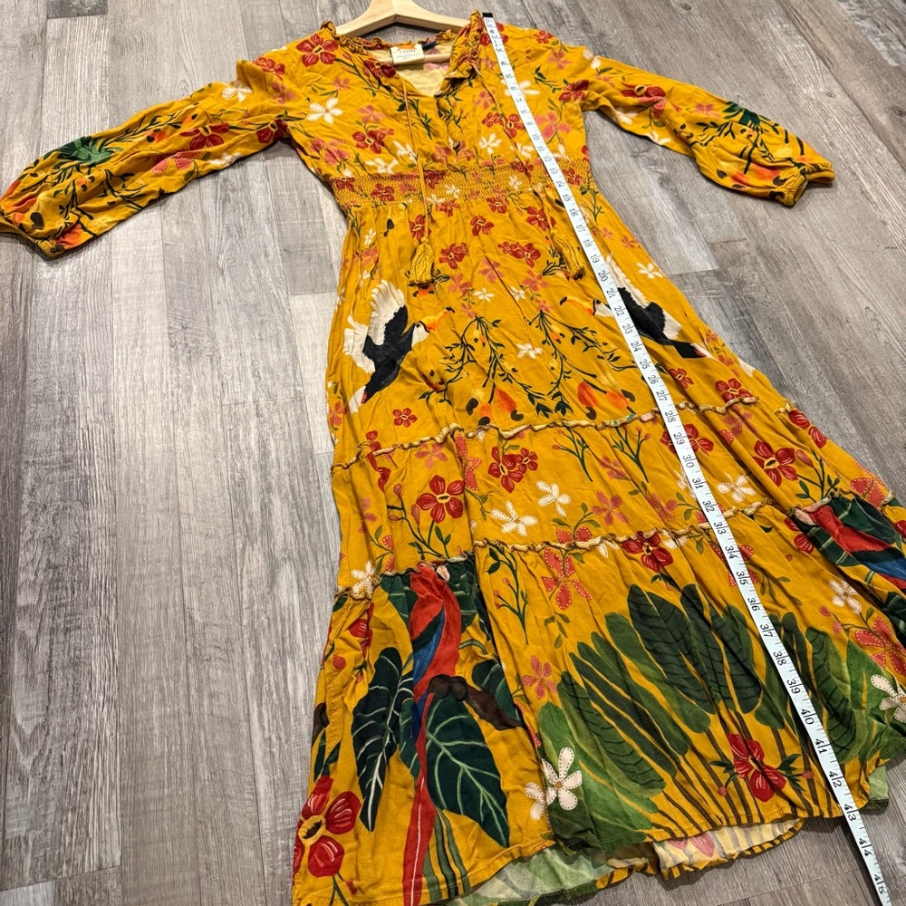 Farm Rio Cristy Maxi Tropical Dress - Picture 6 of 11